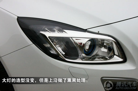 2012款 別克君威 2.0T GS超級(jí)運(yùn)動(dòng)版 重點(diǎn)圖解